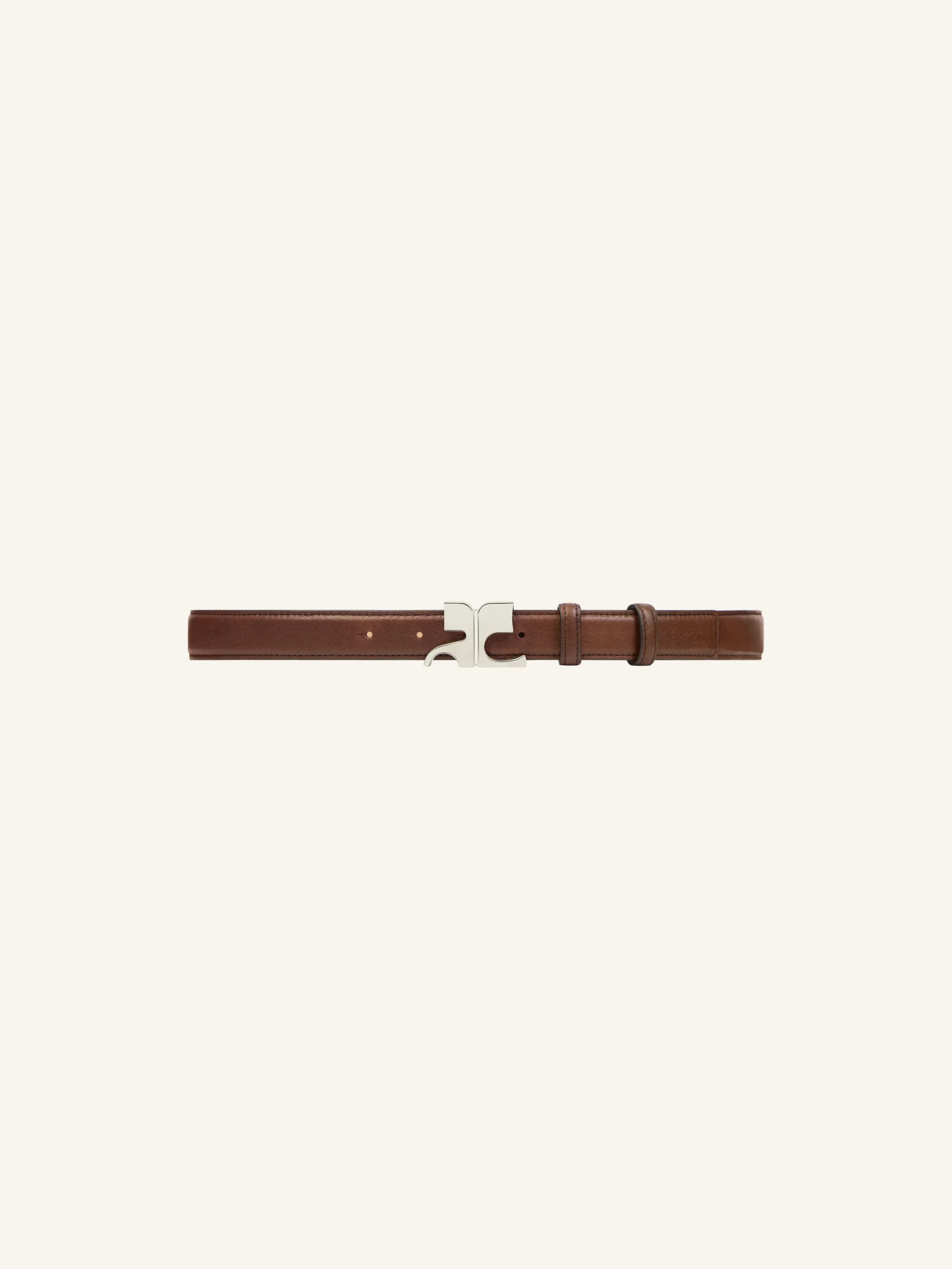 AC GRAINED LEATHER BELT