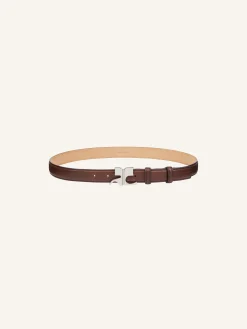 AC GRAINED LEATHER BELT
