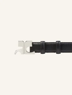AC GRAINED LEATHER BELT