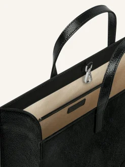 AC NAPLACK LEATHER TOTE BAG