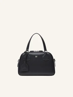 AC STUD LEATHER BOWLING BAG