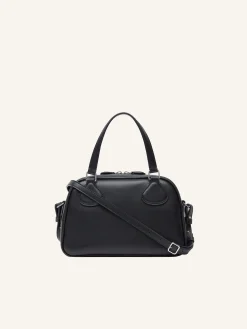 AC STUD LEATHER BOWLING BAG
