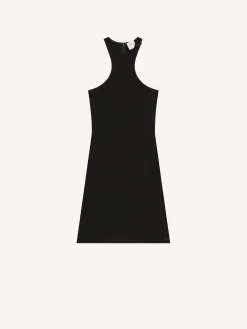 A-LINE SLEEVELESS SCUBA DRESS