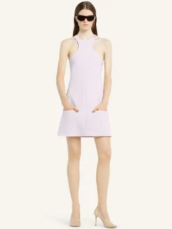 A-LINE SLEEVELESS SCUBA DRESS