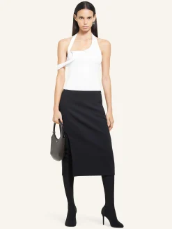ASYMMETRIC RIB 90'S TANK TOP