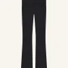 BELTED BOOTCUT PANTS