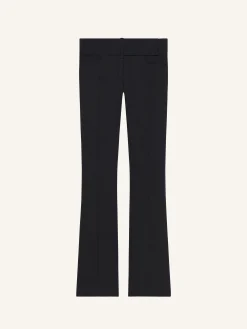 BELTED BOOTCUT PANTS