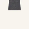 BELTED DENIM MINI SKIRT