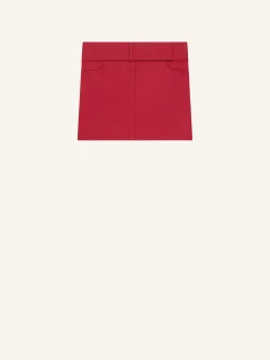 BELTED MINI SKIRT