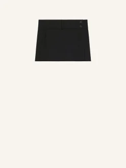 BELTED MINI SKIRT