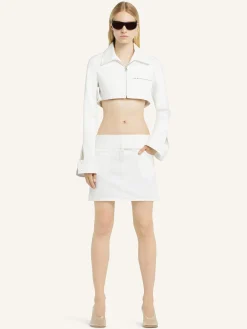 BELTED MINI SKIRT