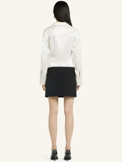BELTED MINI SKIRT
