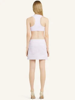 BELTED MINI SKIRT