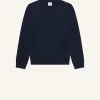 BUTTONED FLEECE SWEATSHIRT