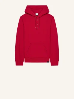 BUTTONED SWEATSHIRT
