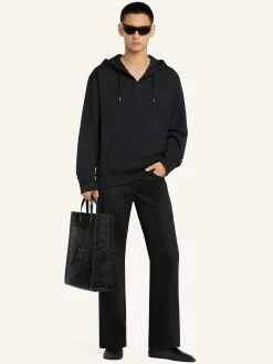 BUTTONED SWEATSHIRT