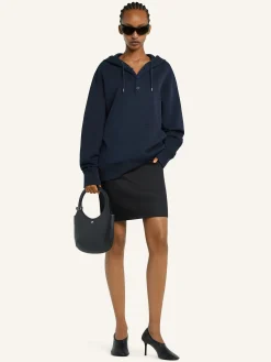 BUTTONED SWEATSHIRT