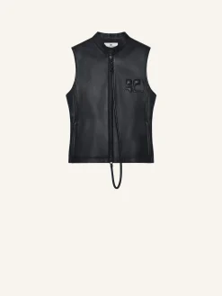 CITY SHADOW LEATHER VEST
