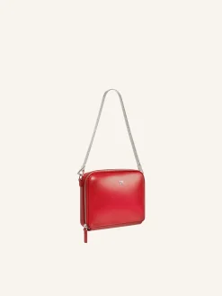 CLOUD CHAINED LEATHER BAG