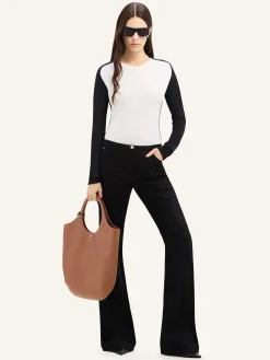 CONTRAST FRAME T-SHIRT
