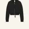CROPPED SCUBA BOMBER JACKET