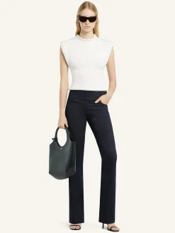 CROPPED SLEEVELES SWEATER