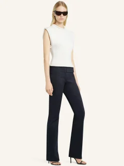 CROPPED SLEEVELES SWEATER