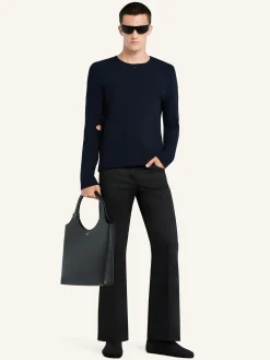 CUT-OUT KNIT SWEATER