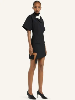 CUT-OUT MINI SKIRT