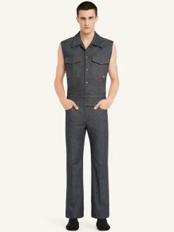 DENIM UTILITY SHIRT