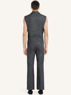 DENIM UTILITY SHIRT