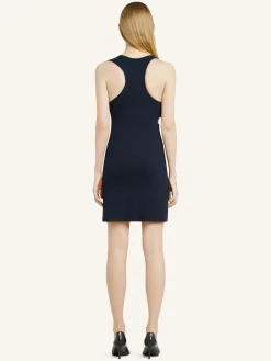 DOUBLE BUCKLE 90'S RIB DRESS