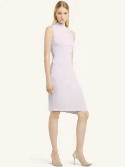 DRAPED SLEEVELESS DRESS