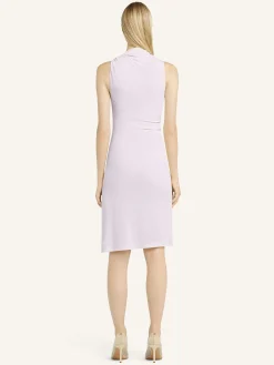 DRAPED SLEEVELESS DRESS