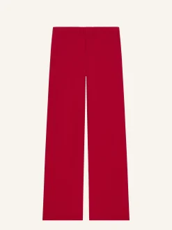 EMBROIDERED FLEECE PANTS