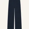 EMBROIDERED FLEECE PANTS