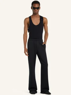 EMBROIDERED FLEECE PANTS