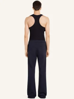 EMBROIDERED FLEECE PANTS
