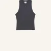 FITTED STONEWASHED TANK TOP