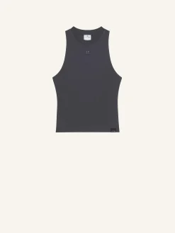 FITTED STONEWASHED TANK TOP