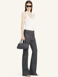 FRIDAY BOWLING DENIM BAG