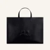 HERITAGE AC LEATHER TOTE BAG