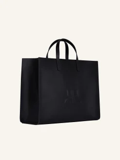 HERITAGE AC LEATHER TOTE BAG