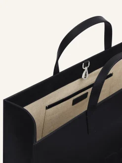 HERITAGE AC LEATHER TOTE BAG