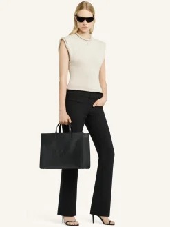 HERITAGE AC LEATHER TOTE BAG