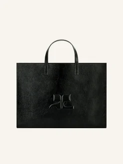 HERITAGE AC NAPLACK LEATHER TOTE BAG