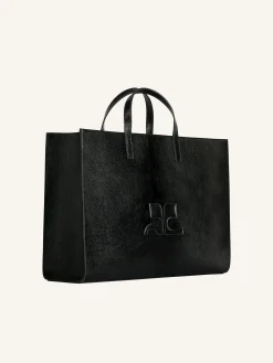 HERITAGE AC NAPLACK LEATHER TOTE BAG