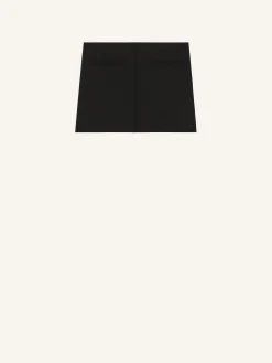 HERITAGE CLIPPED MINI SKIRT