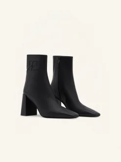 HERITAGE LEATHER ANKLE BOOTS