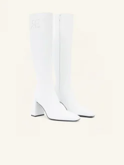 HERITAGE LEATHER KNEE BOOTS